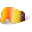 100% RACECRAFT, ACCURI & STRATA RED MIRROR LENS