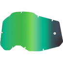 100% RACECRAFT 2 / ACCURI 2 / STRATA 2 MIRROR GREEN LENS