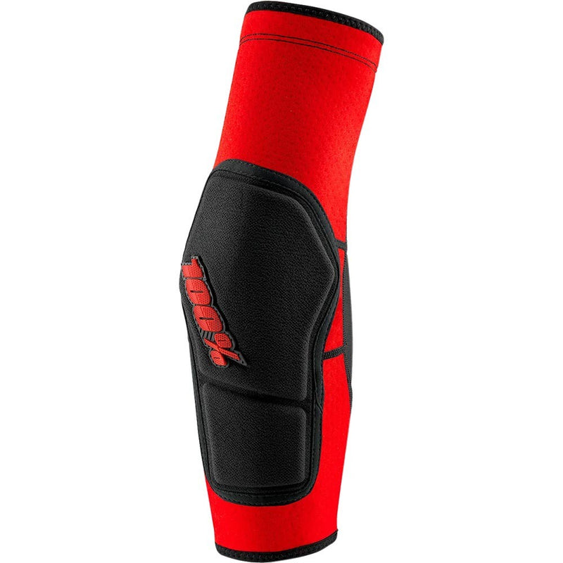 100% RIDECAMP RED & BLACK ELBOW GUARDS