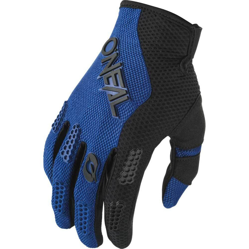 ONEAL 2025 ELEMENT RACEWEAR BLACK & BLUE GLOVES