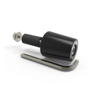 OXFORD HANDLEBAR END WEIGHTS BLACK ANODISED 67g PAIR