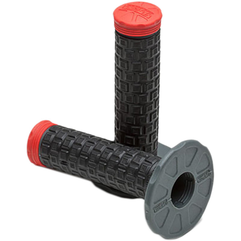 PRO TAPER BLACK & RED PILLOW TOP LITE GRIPS