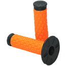 PRO TAPER PILLOW TOP DUAL COMPOUND ORANGE & BLACK GRIPS