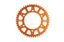 RHK 48T KTM 65 SX 01-7/HUSKY TC65 ALL ORANGE WARRIOR ALLOY SPROCKET