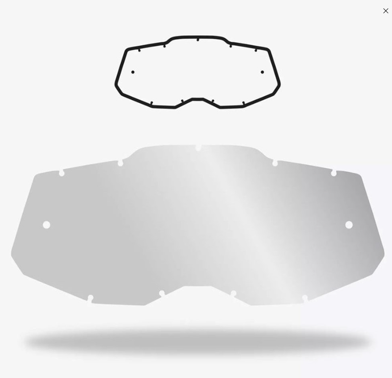 ARMOR VISION IMPACT LENS 100% GEN2 TEAR OFF CLEAR