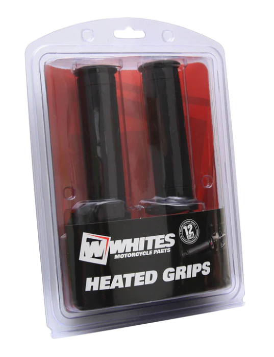 WHITES HEATED GRIPS - ROAD 120MM 7/8"