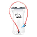 USWE ELITE HYDRATION BLADDER WITH PLUG-N-PLAYCOUPLING - RED/CLEAR - 2L
