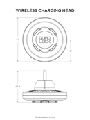 QUAD LOCK WIRELESS CAR/DESK CHARGING HEAD