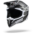 AIROH WRAAP 'BROKEN' ANTHRACITE MATTE HELMET
