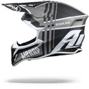 AIROH WRAAP 'BROKEN' ANTHRACITE MATTE HELMET