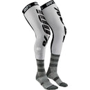 100% REV GREY KNEE BRACE SOCKS