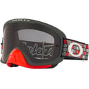 OAKLEY O-FRAME 2.0 PRO TLD MONOGRAM GUNMETAL& RED GOGGLES WITH DARK GREY LENS