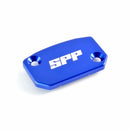 SPP FRONT RESERVOIR CAP VARIOUS KTM HUSQVARNA SHERCO 125-510 BLUE