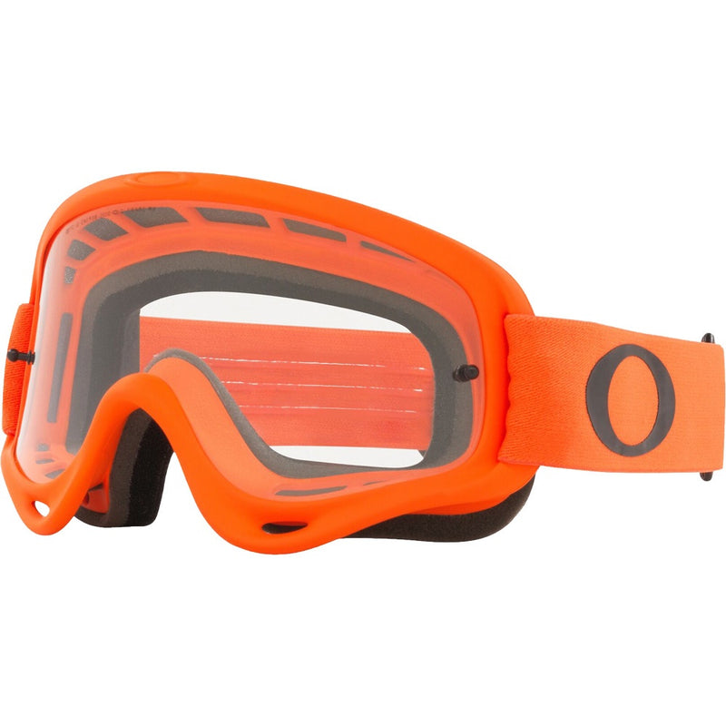 OAKLEY O-FRAME ORANGE GOGGLES WITH CLEAR LENS