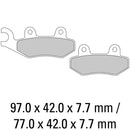 FERODO BRAKE PADS - FDB497P