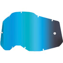 100% RACECRAFT 2 / ACCURI 2 / STRATA 2 BLUE MIRROR LENS