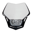 RTECH WHITE V-FACE HALOGEN HEADLIGHT