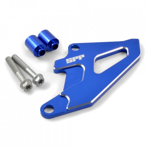 SPP FRONT SPROCKET COVER SHERCO BLUE