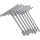 KUSTOM HARDWARE T HANDLE COMBINATON SET 8-17MM 6 PIECE