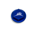 SHERCO REAR MASTER CYLINDER CAP BLUE 6530