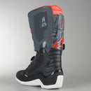 ALPINESTARS TECH 7S YOUTH BLACK DARK GREY & FLURO RED BOOTS