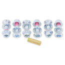 BOLT HUB SAVERS SILVER DOUBLE LOCKED SPROCKET FASTENING KIT