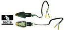 MCS MINI LED  CARBON LOOK INDICATOR PAIR