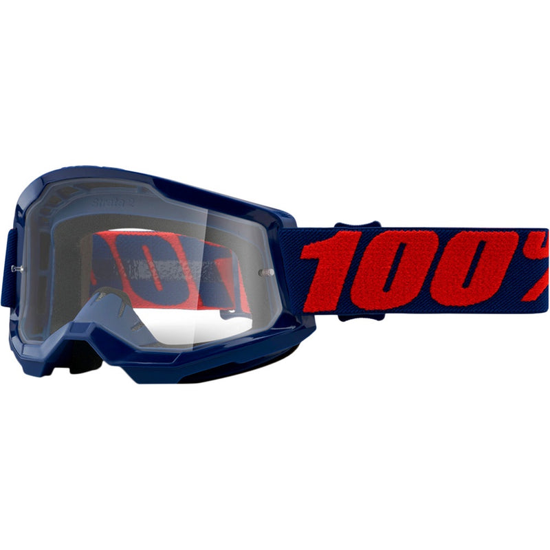 100% STRATA 2 MASEGO GOGGLES WITH CLEAR LENS