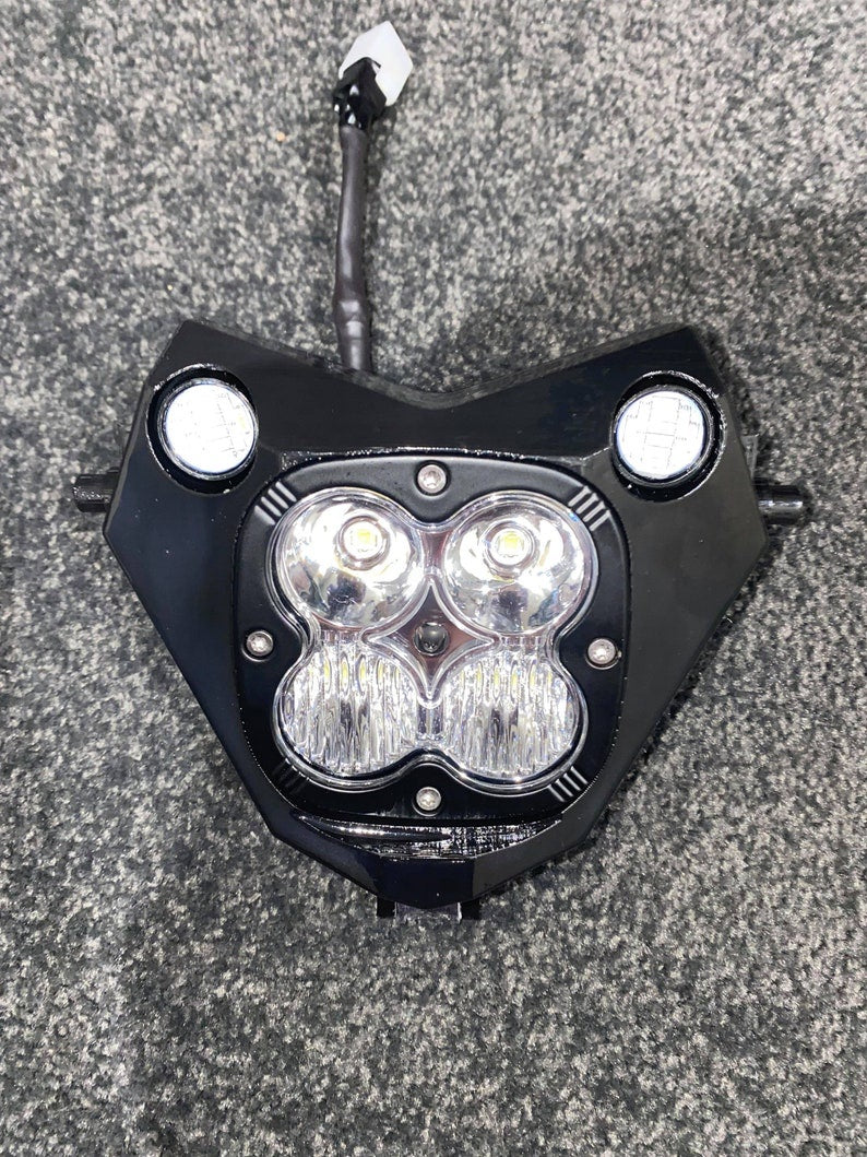 MOTO3D SHERCO BLACK LED HEADLIGHT - 2012-2023