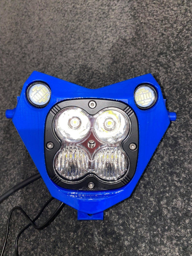 MOTO3D SHERCO BLUE LED HEADLIGHT - 2012-2023