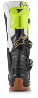 ALPINESTARS 2020 TECH 7 SEATTLE LIMITED EDITION BLACK WHITE & YELLOW BOOTS