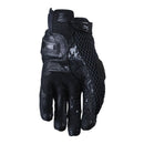 FIVE 'AIRFLOW' EVO FULL BLACK GLOVES