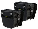 NELSON-RIGG SE-3050 BLACK DELUXE ADVENTURE DRY MOTORCYCLE SADDLEBAGS