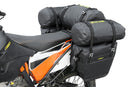 NELSON-RIGG SE-3050 BLACK DELUXE ADVENTURE DRY MOTORCYCLE SADDLEBAGS
